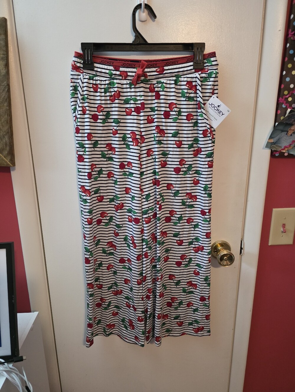 Jockey Generation™ Women's Luxe Crop Pants - Cherries Small